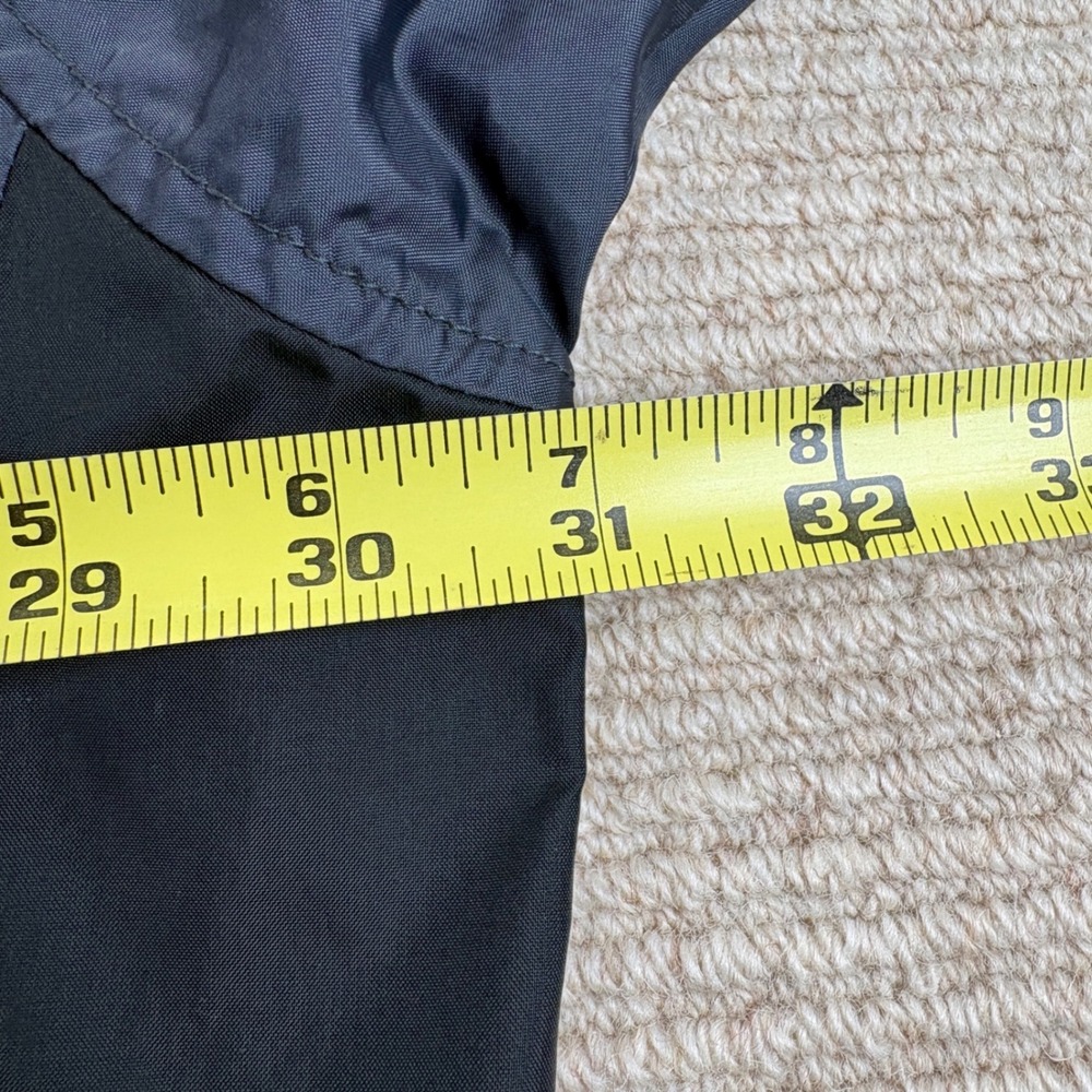 Columbia Windbreaker Mens XXL Rain Jacket Black Gray Packable Gorpcore Hiking - Picture 11 of 15